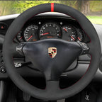 Couvre-volant de protection cuir pour Porsche 911 Type 996