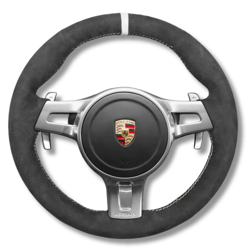 Insert décoratif de volant finition aluminium Porsche 911 Type 991.1
