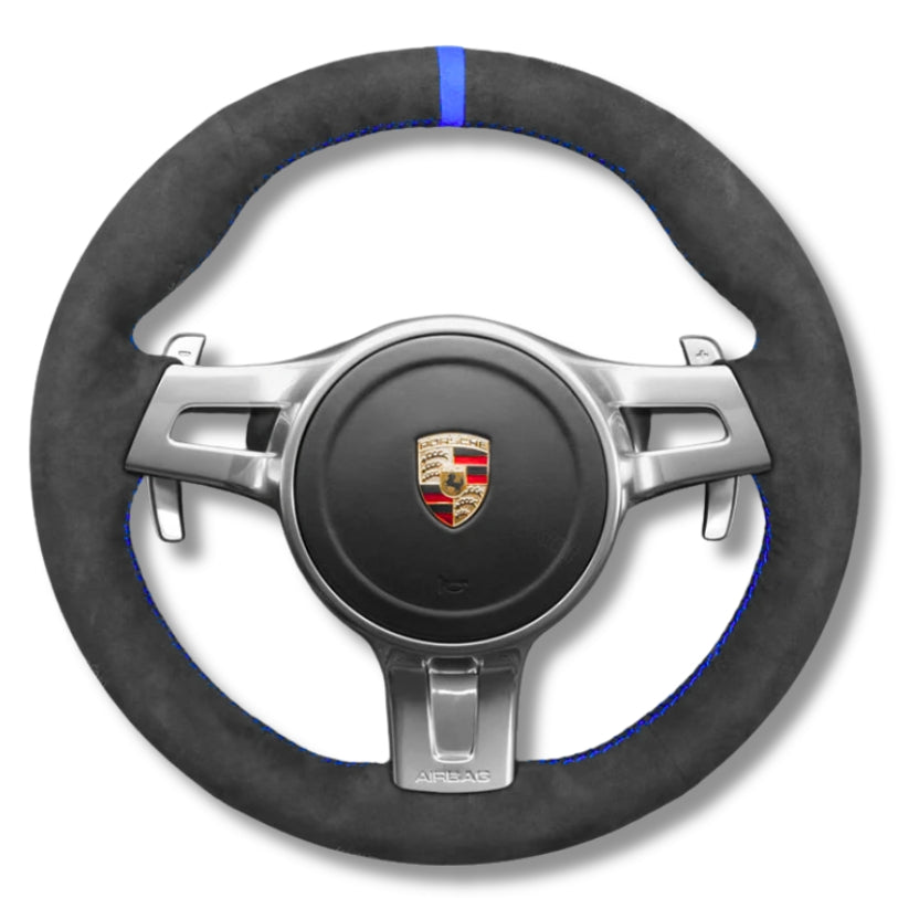 Insert décoratif de volant finition aluminium Porsche 911 Type 991.1
