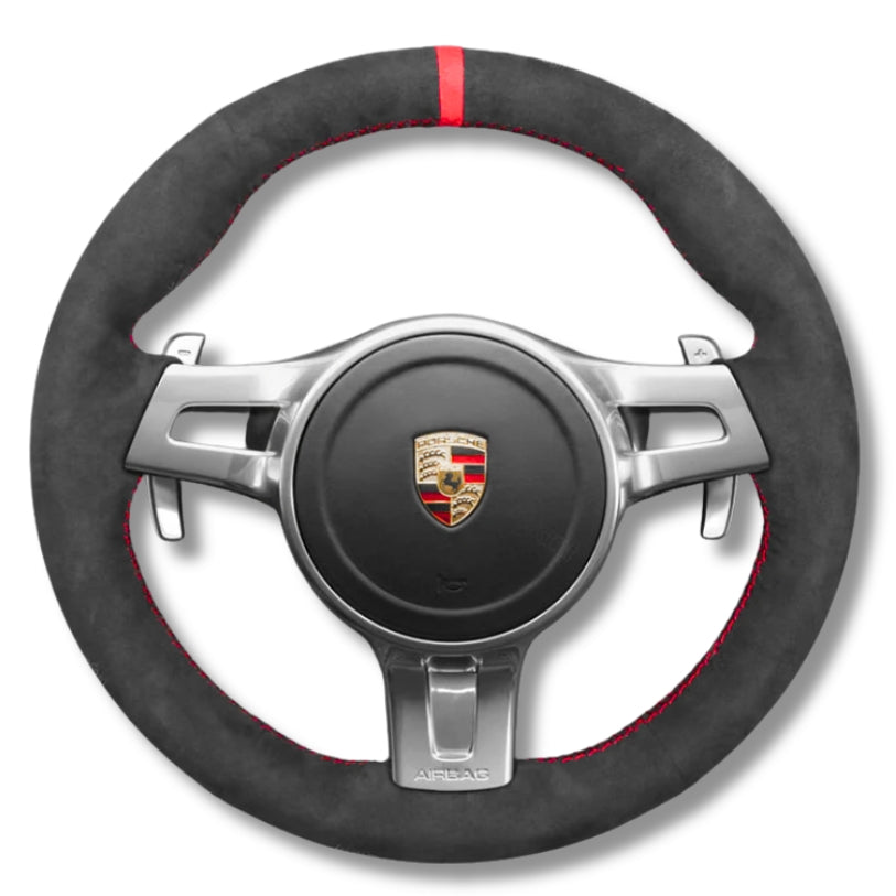 Insert décoratif de volant finition aluminium Porsche 911 Type 991.1