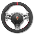 Insert décoratif de volant finition aluminium Porsche 911 Type 991.1