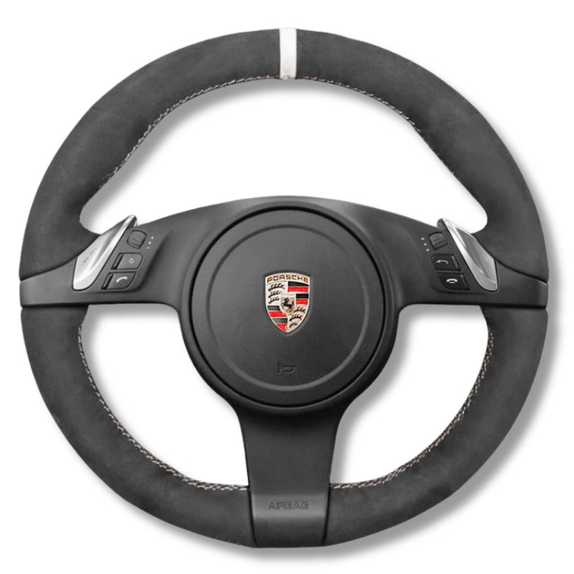 Revêtement de volant spécifique Porsche 911 Type 991 Phase 1