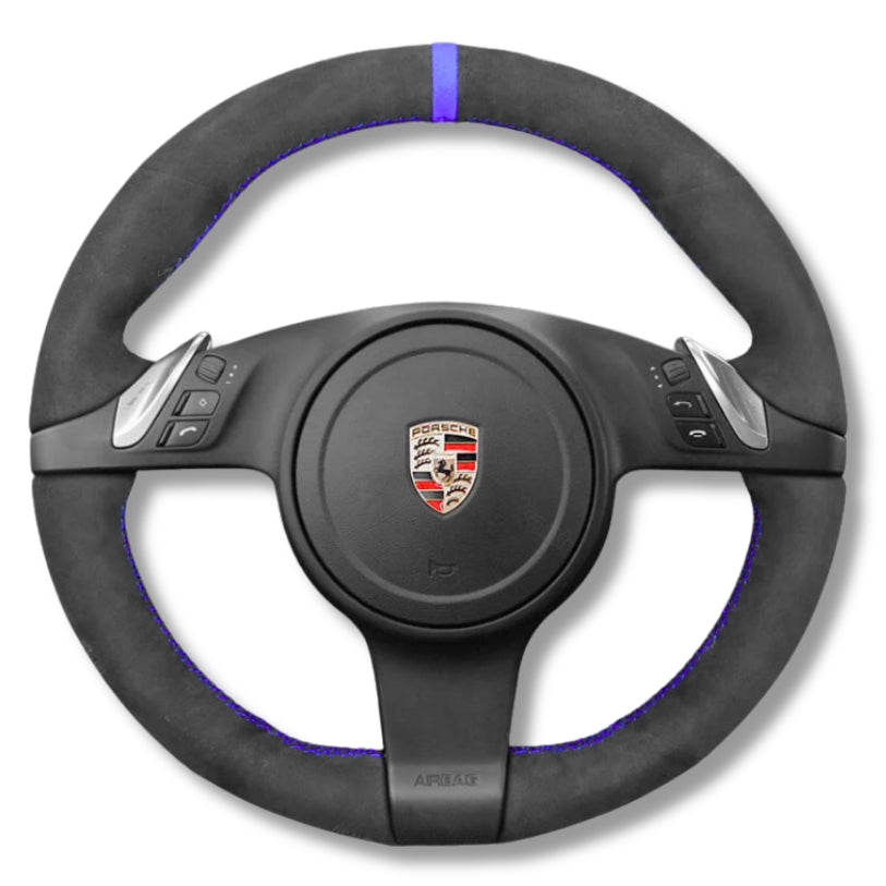Revêtement de volant spécifique Porsche 911 Type 991 Phase 1