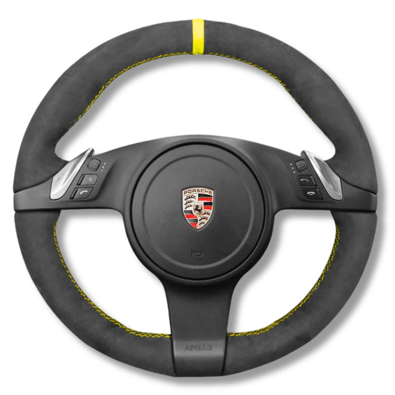 Revêtement de volant spécifique Porsche 911 Type 991 Phase 1
