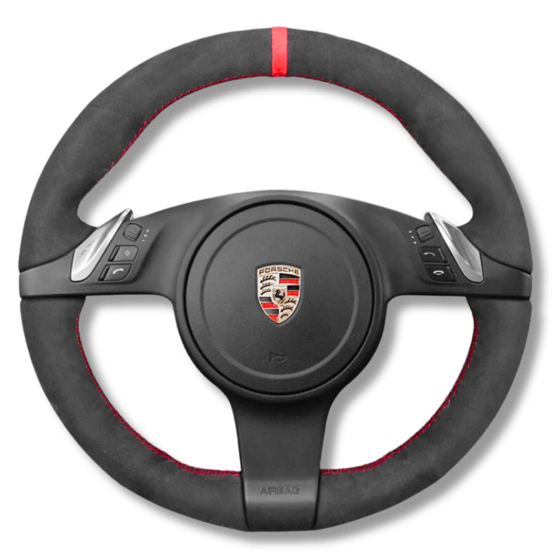 Revêtement de volant spécifique Porsche 911 Type 991 Phase 1