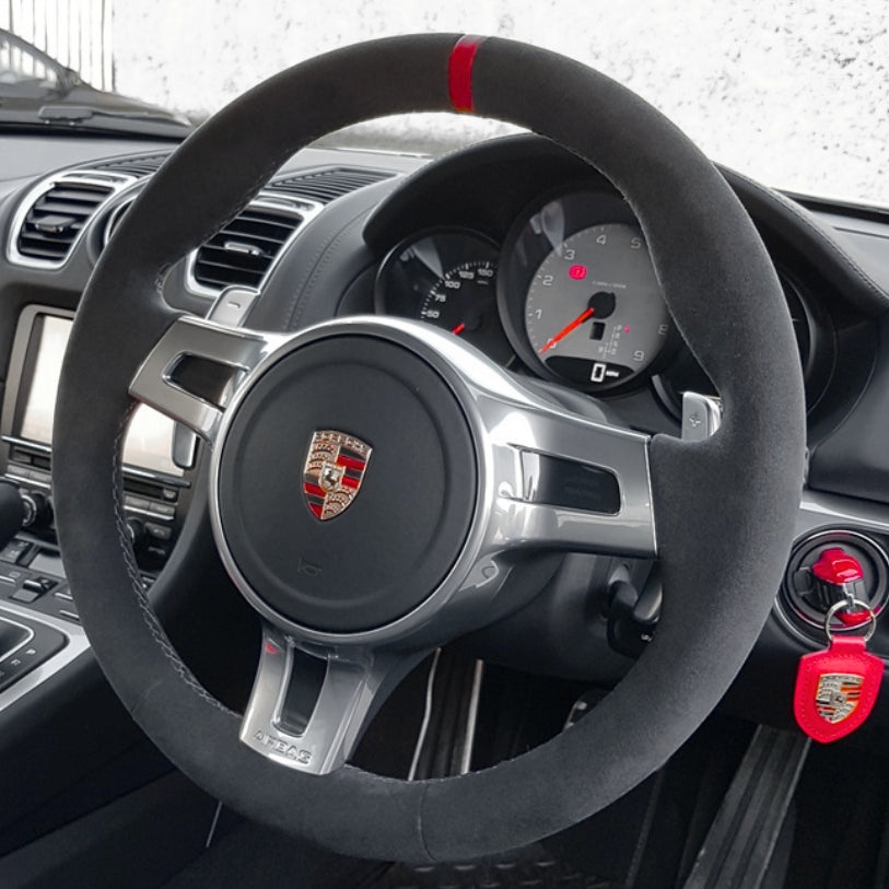 Insert décoratif de volant finition aluminium Porsche 911 Type 991.1