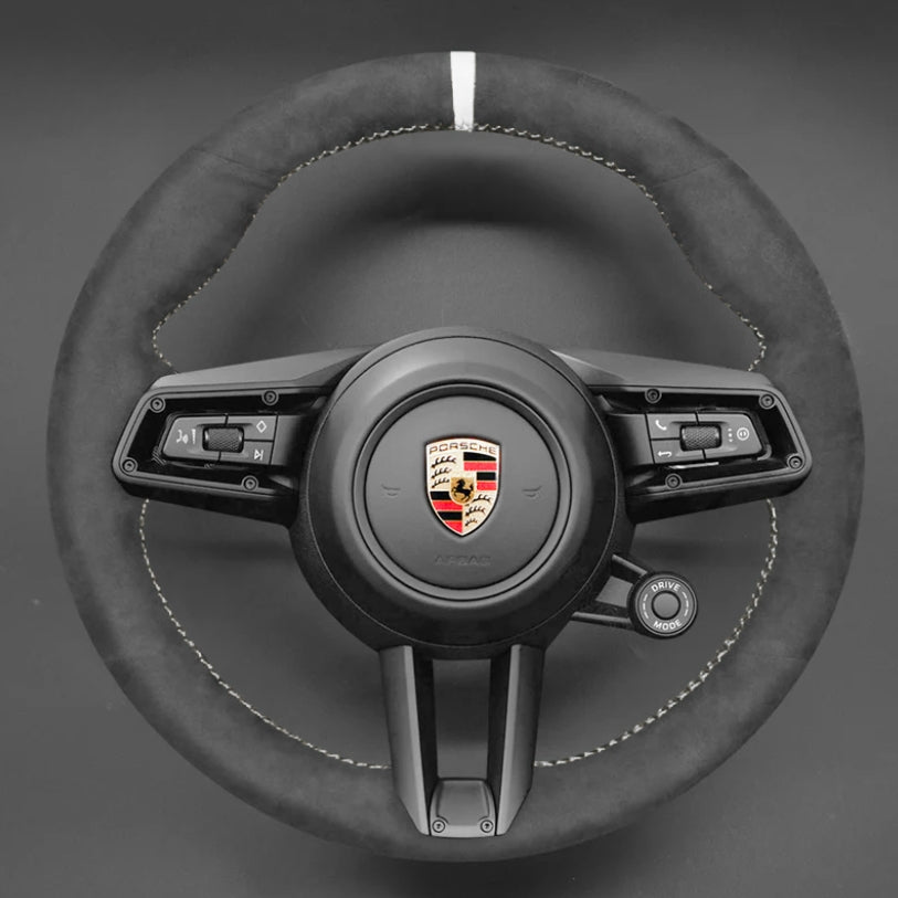 Revêtement de volant premium Porsche 911 Type 992 & Taycan