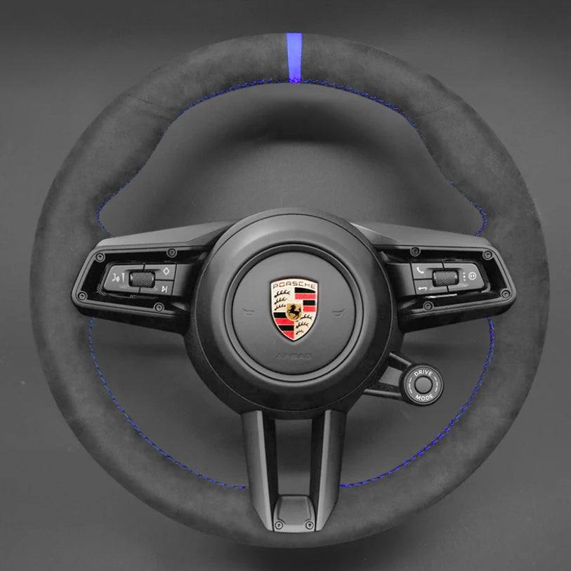 Revêtement de volant premium Porsche 911 Type 992 & Taycan