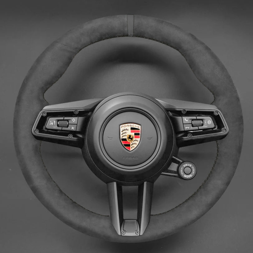 Revêtement de volant premium Porsche 911 Type 992 & Taycan