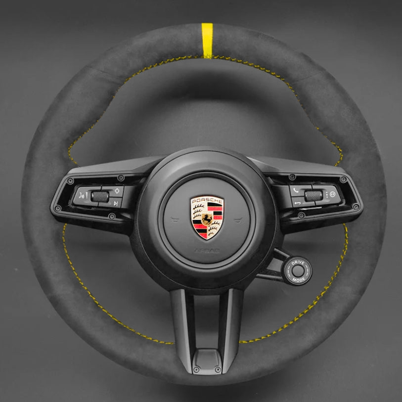 Revêtement de volant premium Porsche 911 Type 992 & Taycan