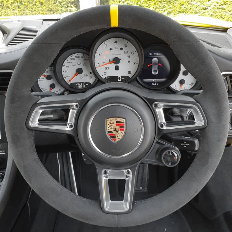 Couvre-volant de protection Porsche 911 991.2 / 718 Cayman Boxster 982