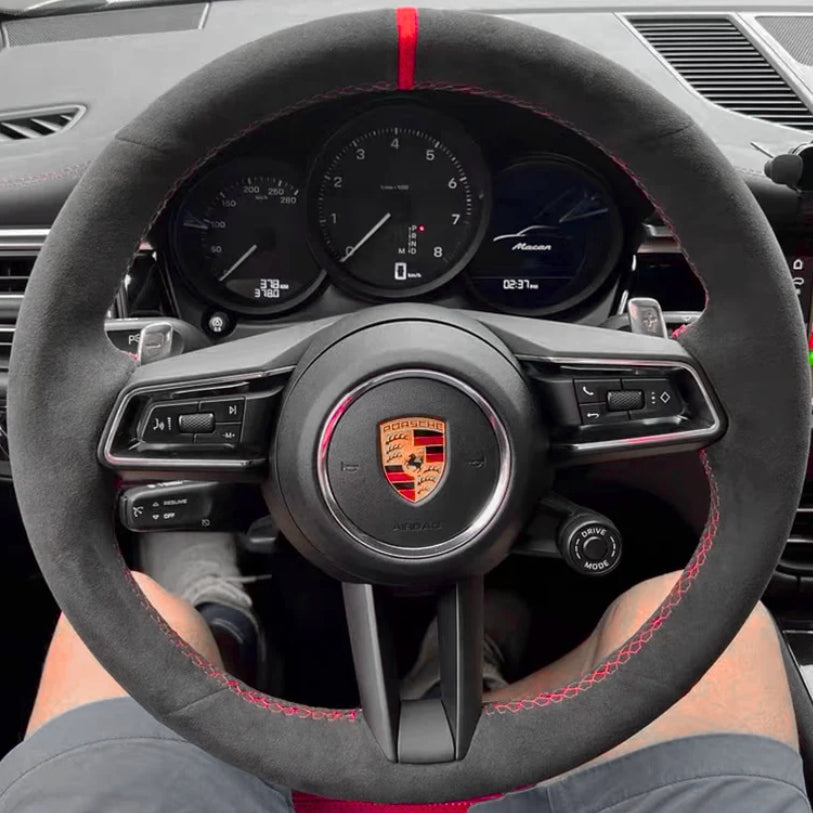 Revêtement de volant premium Porsche 911 Type 992 & Taycan