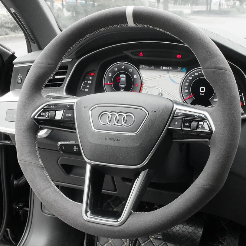 Protection de volant sport compatible Audi A6 S6 RS6 C8 / A7 4K