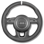 Housse de volant forme ronde pour Audi A4 A5 Q5 B8