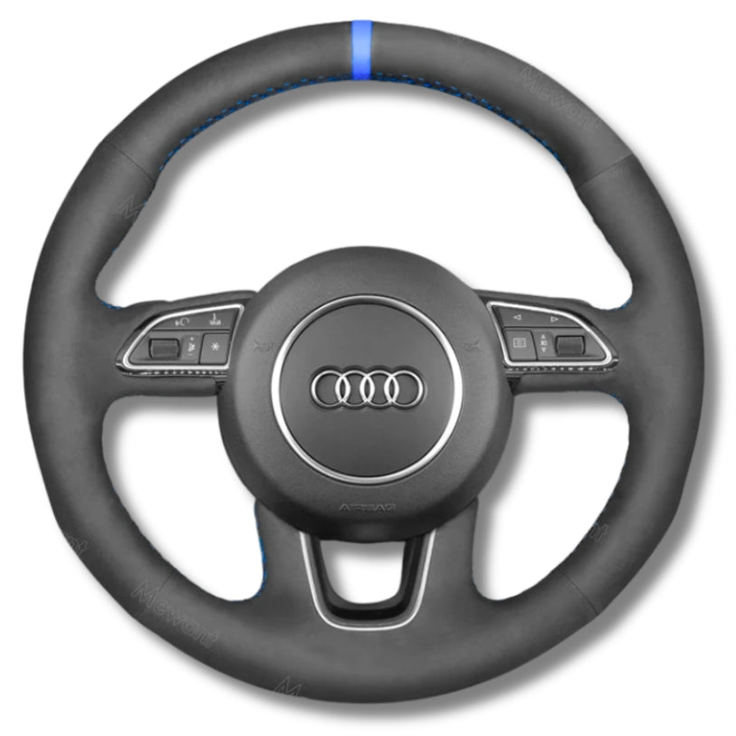 Housse de volant forme ronde pour Audi A4 A5 Q5 B8