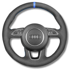 Housse de volant forme ronde pour Audi A4 A5 Q5 B8