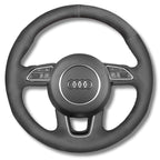 Housse de volant forme ronde pour Audi A4 A5 Q5 B8