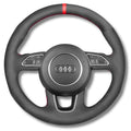 Housse de volant forme ronde pour Audi A4 A5 Q5 B8