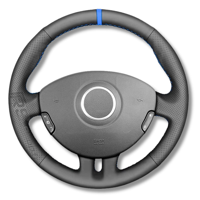 Protection de volant cuir compatible Renault Clio III RS / GT