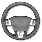 Couvre-volant cuir sport compatible Renault Megane III RS / GT
