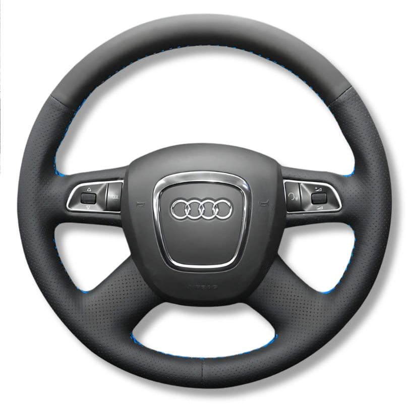 Revêtement de volant pour Audi A4 B7 - Version volant 4 branches