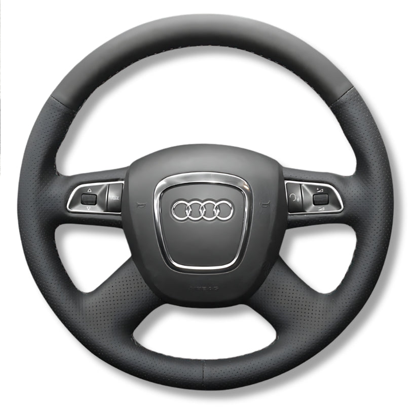 Revêtement de volant pour Audi A4 B7 - Version volant 4 branches