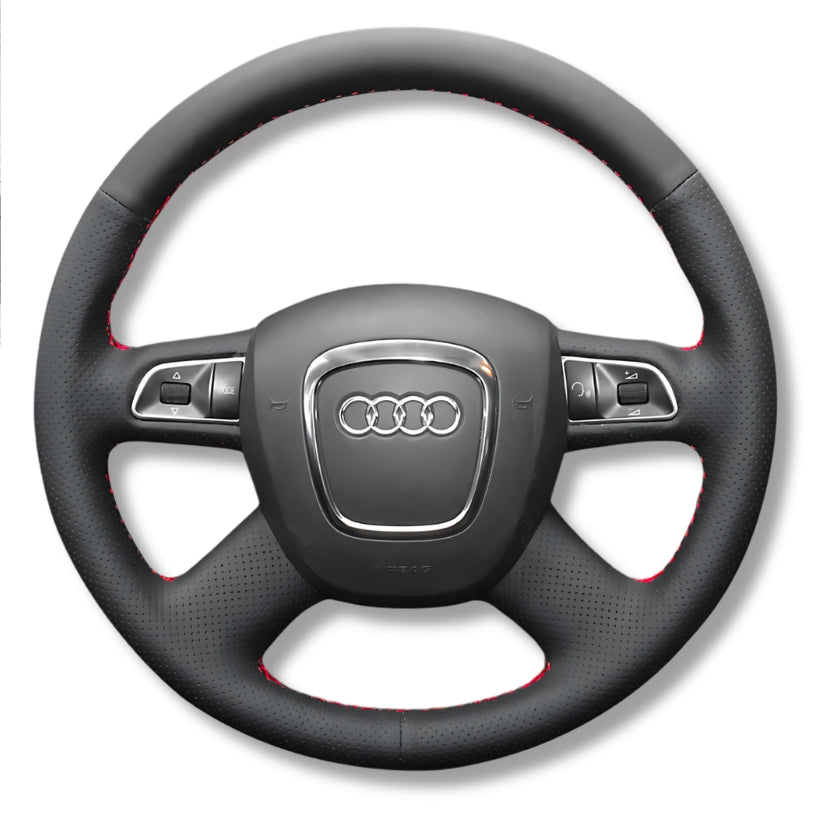 Revêtement de volant pour Audi A4 B7 - Version volant 4 branches