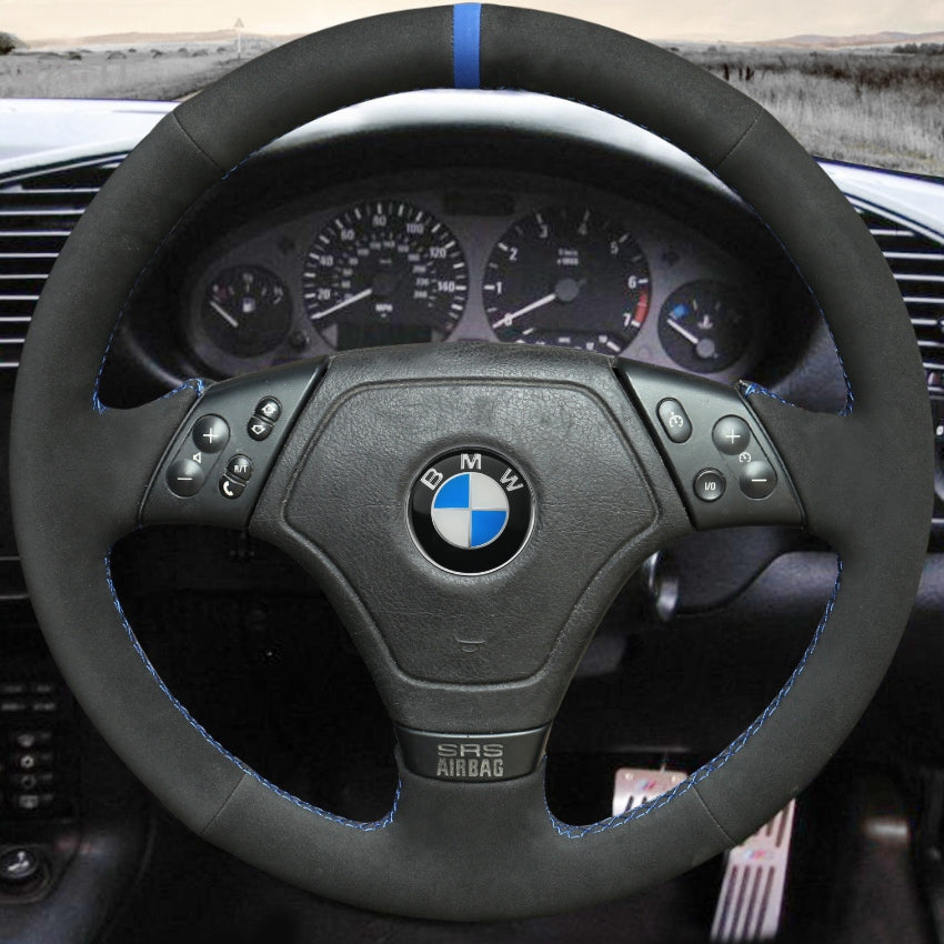 Housse de volant en cuir compatible BMW Série 3 E36 M3