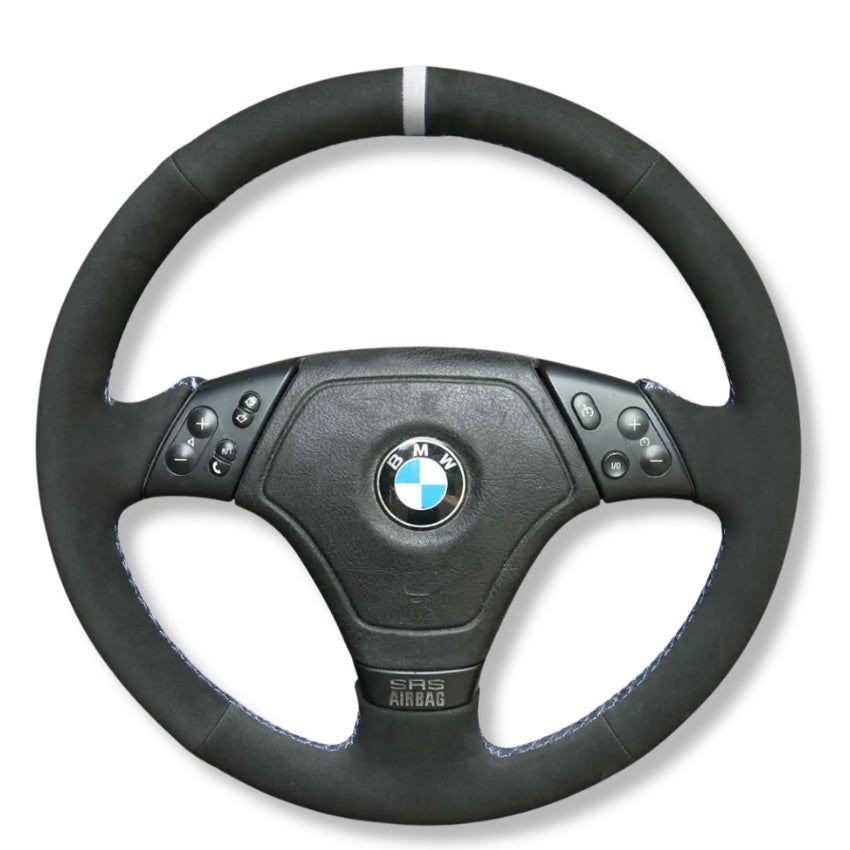 Housse de volant en cuir compatible BMW Série 3 E36 M3