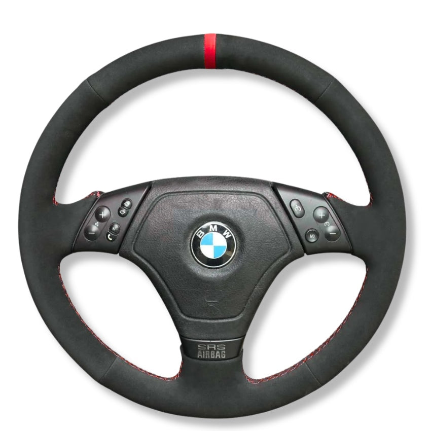 Housse de volant en cuir compatible BMW Série 3 E36 M3