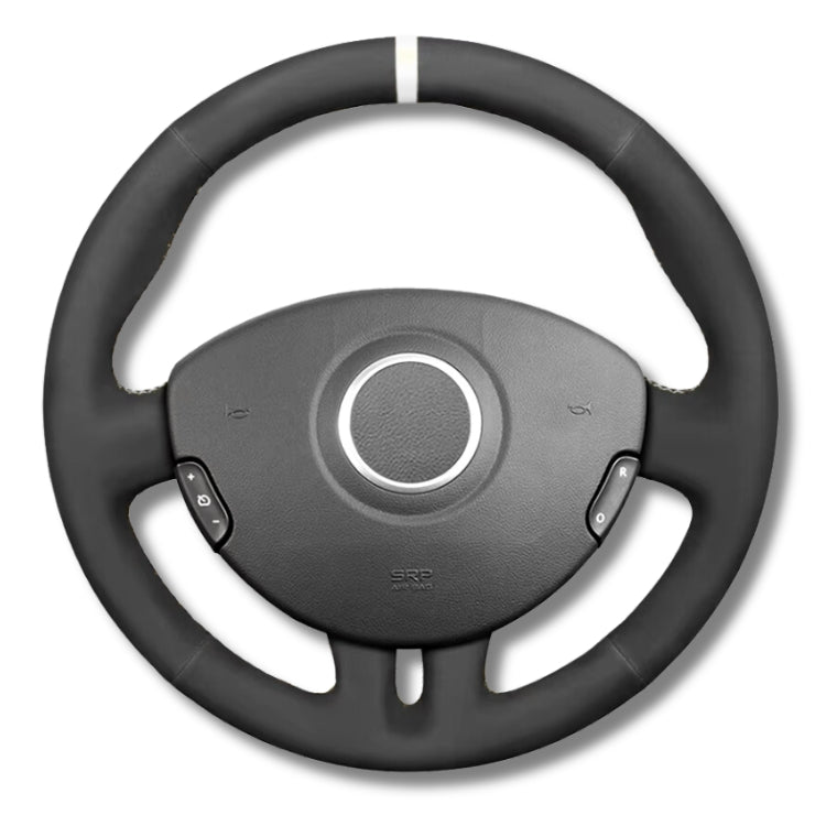 Protection de volant cuir compatible Renault Clio III RS / GT