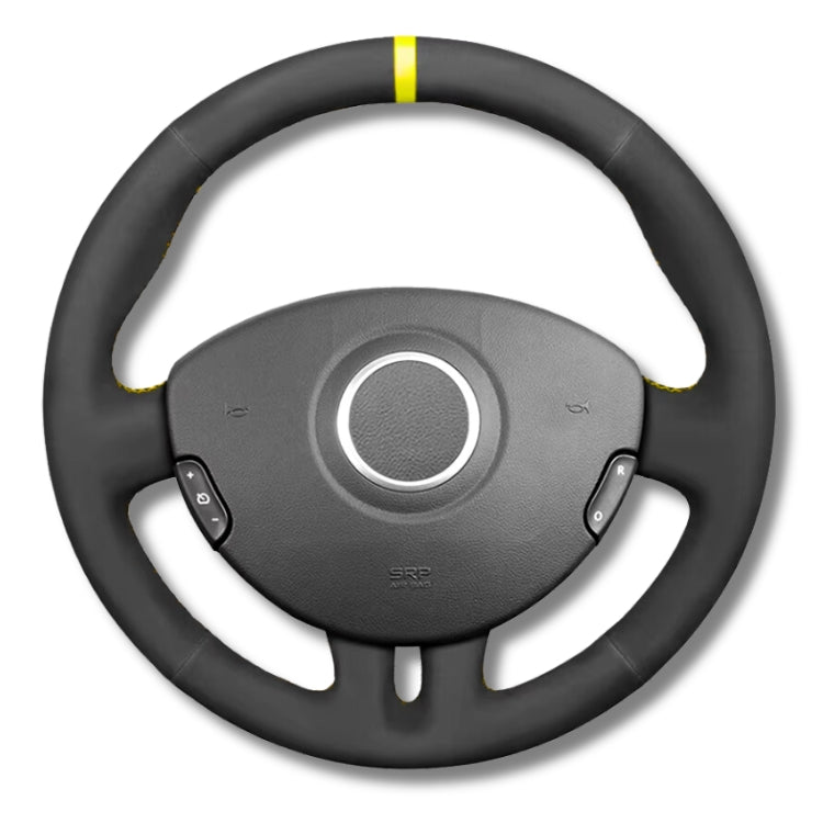 Protection de volant cuir compatible Renault Clio III RS / GT