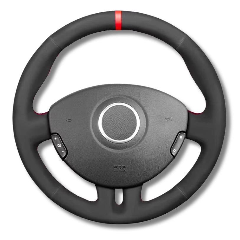 Protection de volant cuir compatible Renault Clio III RS / GT