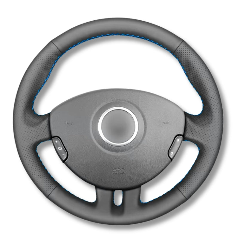 Protection de volant cuir compatible Renault Clio III RS / GT
