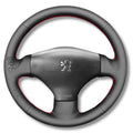 Revêtement de volant sur mesure compatible Peugeot 206 phase 1 & 2