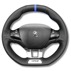 Housse de volant sport en cuir pour Peugeot 208 GTI / Féline