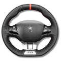 Housse de volant sport en cuir pour Peugeot 208 GTI / Féline