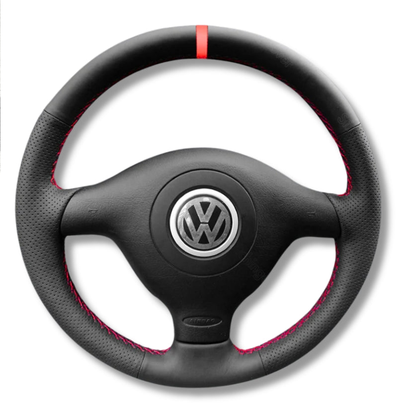 Couvre-volant de protection cuir compatible Volkswagen Golf IV MK4