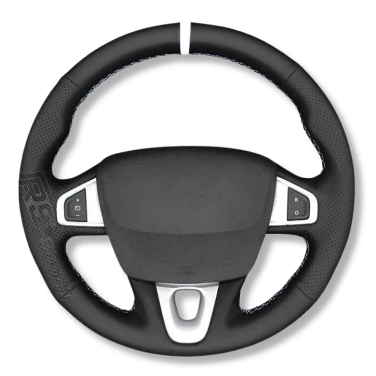 Couvre-volant cuir sport compatible Renault Megane III RS / GT