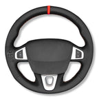 Couvre-volant cuir sport compatible Renault Megane III RS / GT