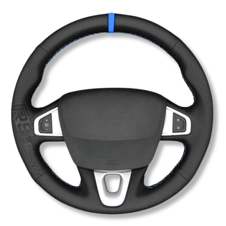 Couvre-volant cuir sport compatible Renault Megane III RS / GT