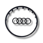 Contour de Logo de Volant et Cerclage Noir Brillant Audi