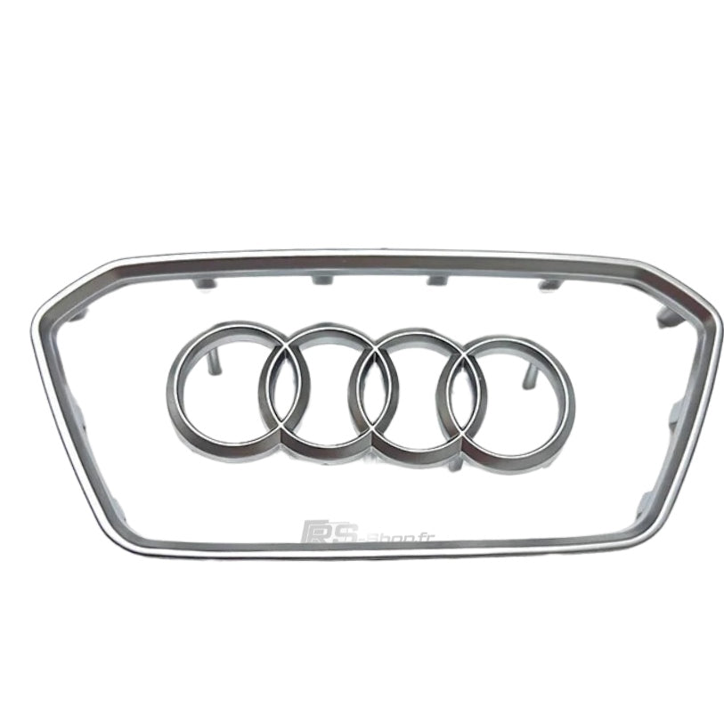 Contour de Logo de Volant et Cerclage Noir Brillant Audi