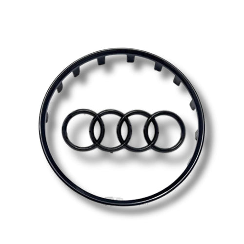 Contour de Logo de Volant et Cerclage Noir Brillant Audi