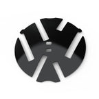 Logo VW noir 3D relief pour Volkswagen Golf V VI VII