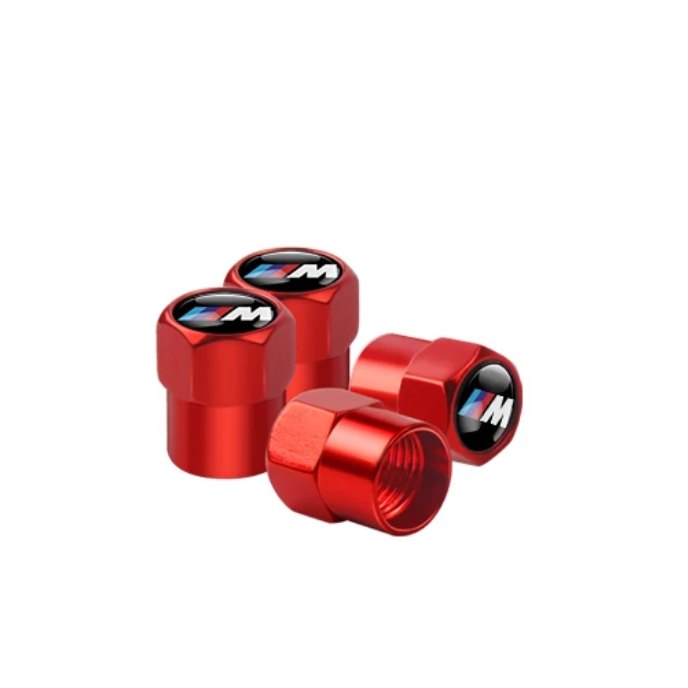 Set de 4 Bouchons de Valve de Pneu BMW M Performance