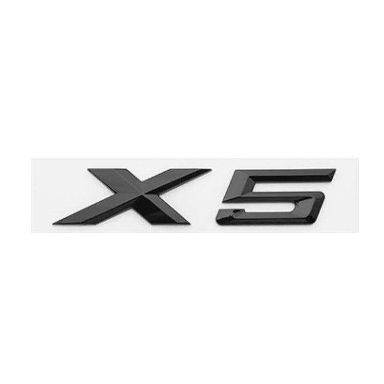 Logo monogramme xDrive noir pour BMW Séries X1 X3 X4 X5 X6 X7