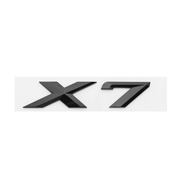 Logo monogramme xDrive noir pour BMW Séries X1 X3 X4 X5 X6 X7