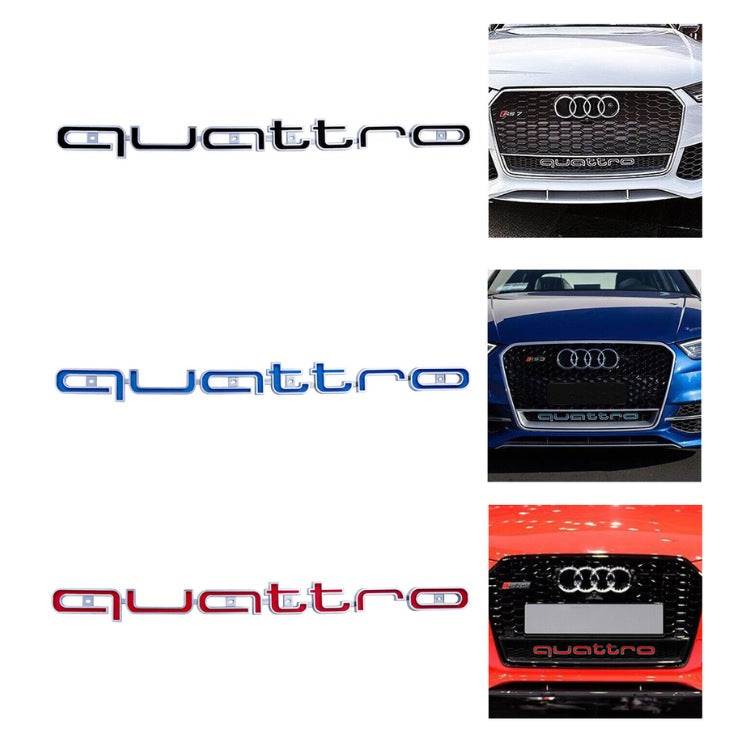 Logo avant Quattro pour Audi
