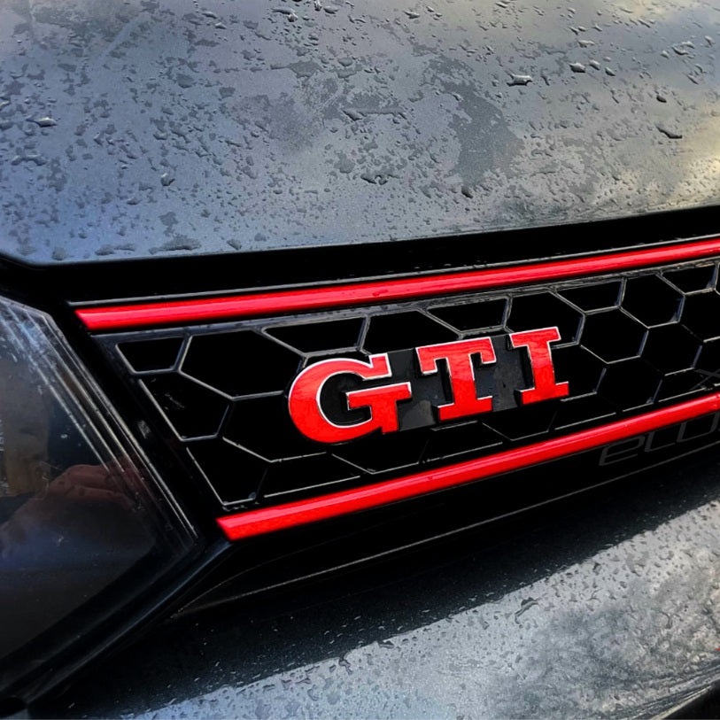 Logo GTI pour Volkswagen / Golf / Polo